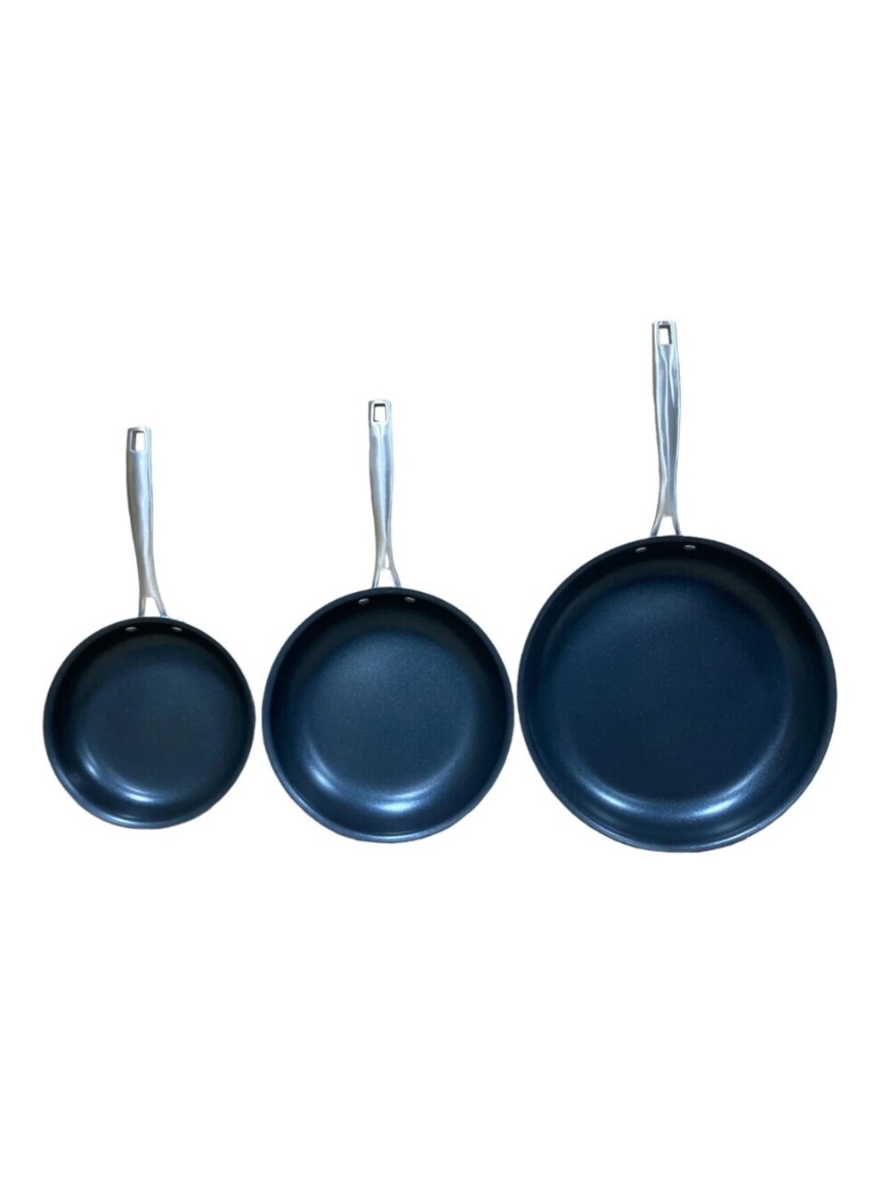 Member's Mark 3-Piece Hard Anodized Fry Pan Set
